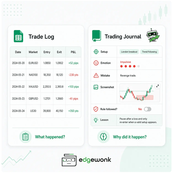 Log vs Journal