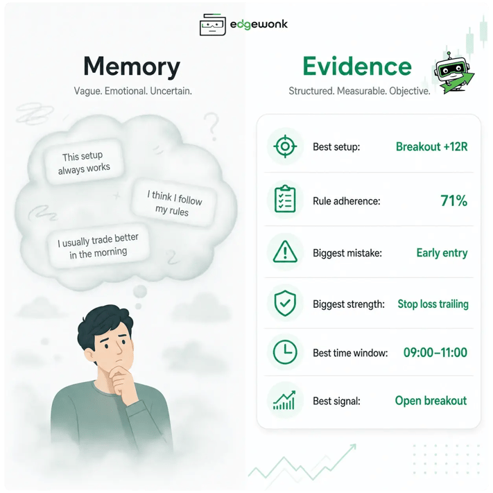 evidence trading journal